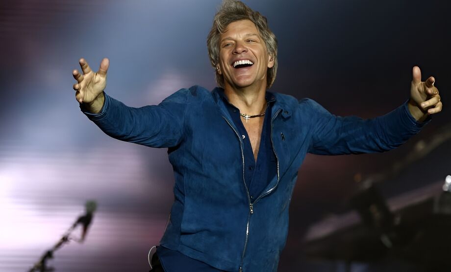 O cantor Jon Bon Jovi