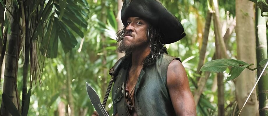 Tamayo Perry em Piratas do Caribe