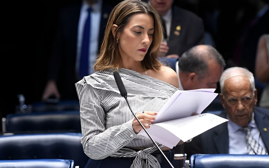 A senadora Soraya Thronicke (Podemos-MS)