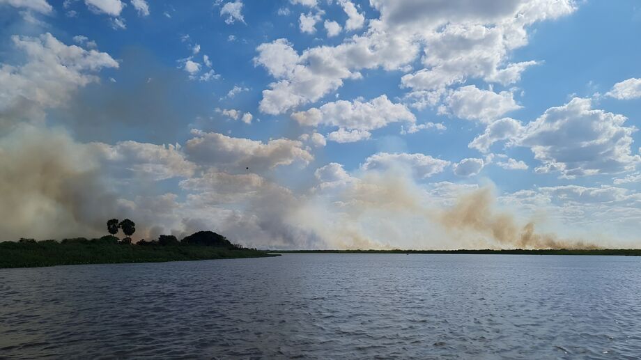 Incêndio no Pantanal