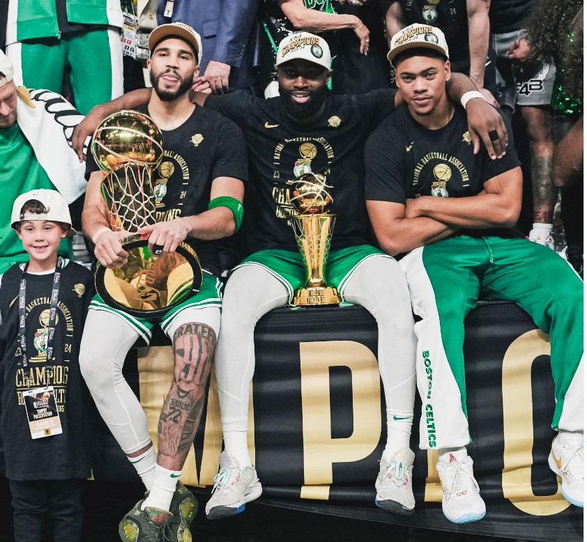 O Boston Celtics conquistou o 18º título da NBA