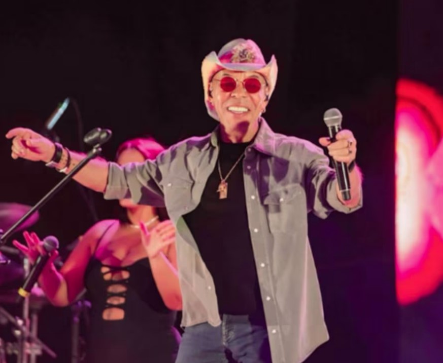 Imagem do show em Porto Murtinho, Mato Grosso do Sul, no último dia 15 de junho.