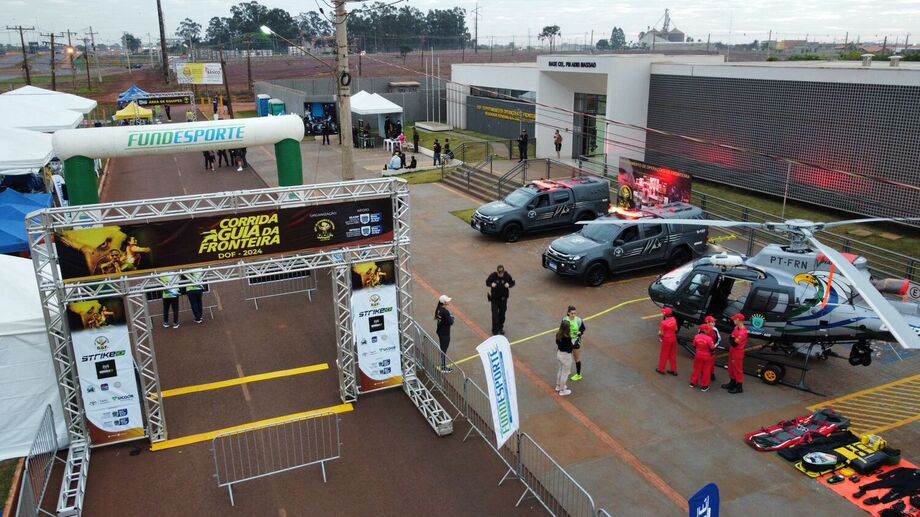 A Primeira Corrida Águia da Fronteira faz parte das comemorações dos 37 anos de criação do DOF em Mato Grosso do Sul