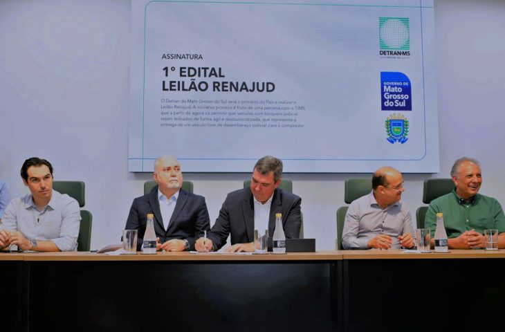 Leilão Renajud supera expectativas e consagra parceria institucional do Governo MS/Detran e TJMS