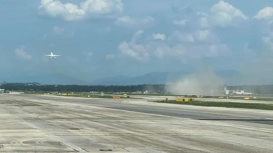 A Latam Airlines afirmou, em nota, que toda a assistência necessária está sendo oferecida aos passageiros