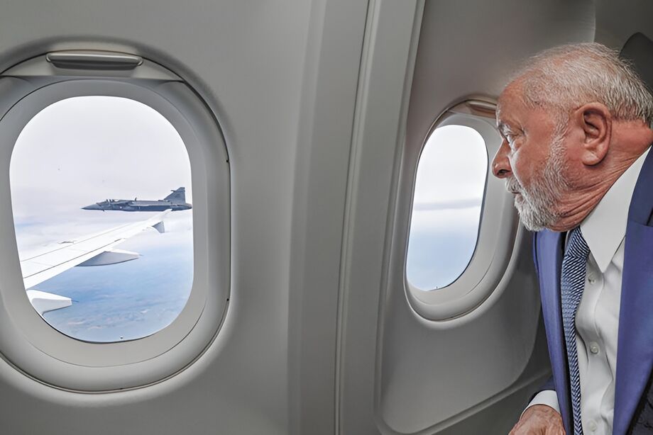 Presidente Lula em viagem