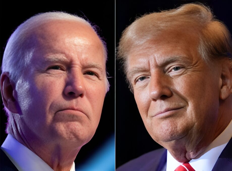 Biden e Trump