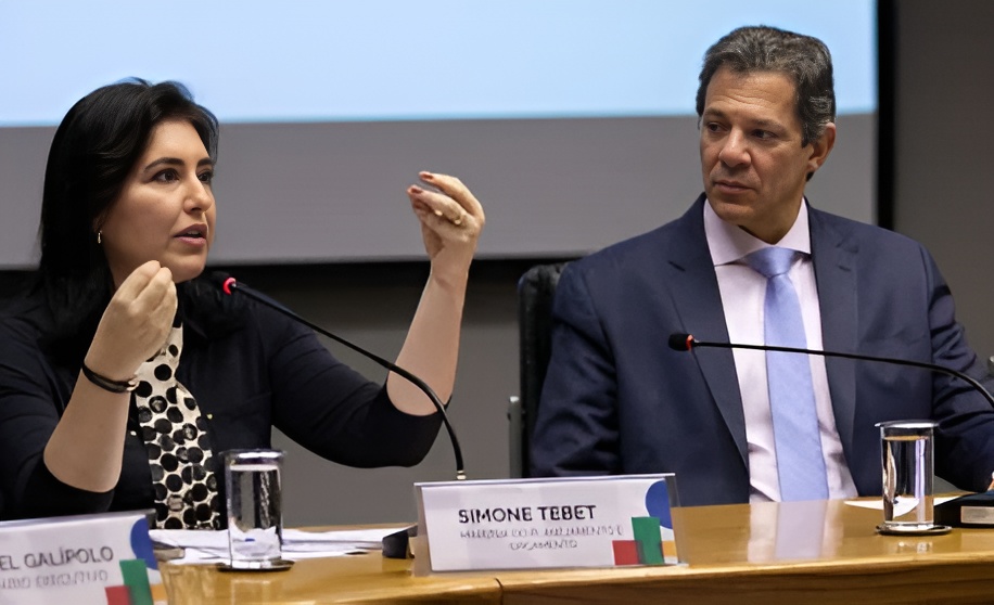Os ministros da Fazenda, Fernando Haddad, e do Planejamento, Simone Tebet, afirmaram nesta quinta-feira que o presidente Luiz Inácio Lula da Silva já foi convencido sobre a necessidade de conter gastos do governo.