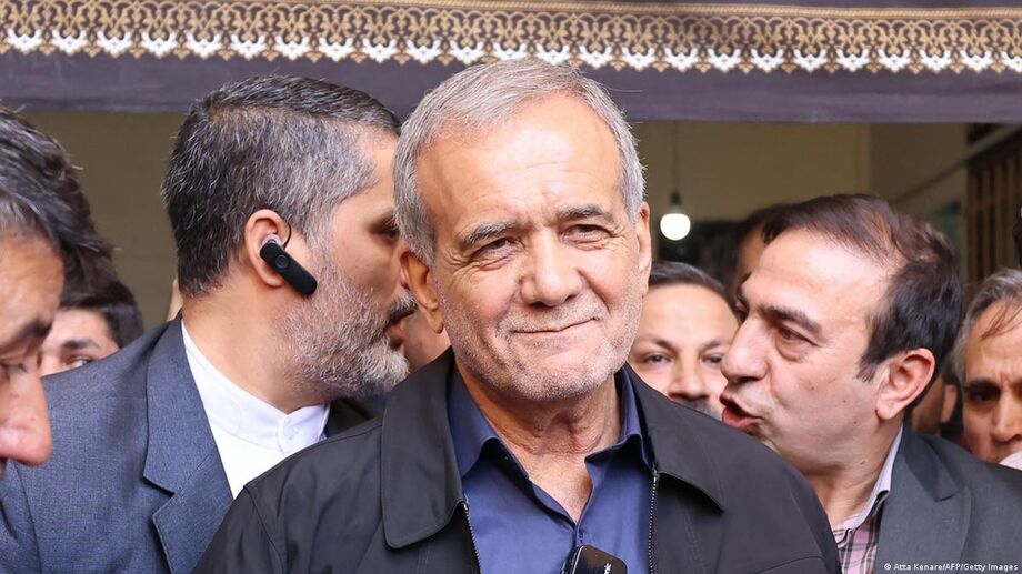 Presidente eleito do Irã, Masud Pezeshkian