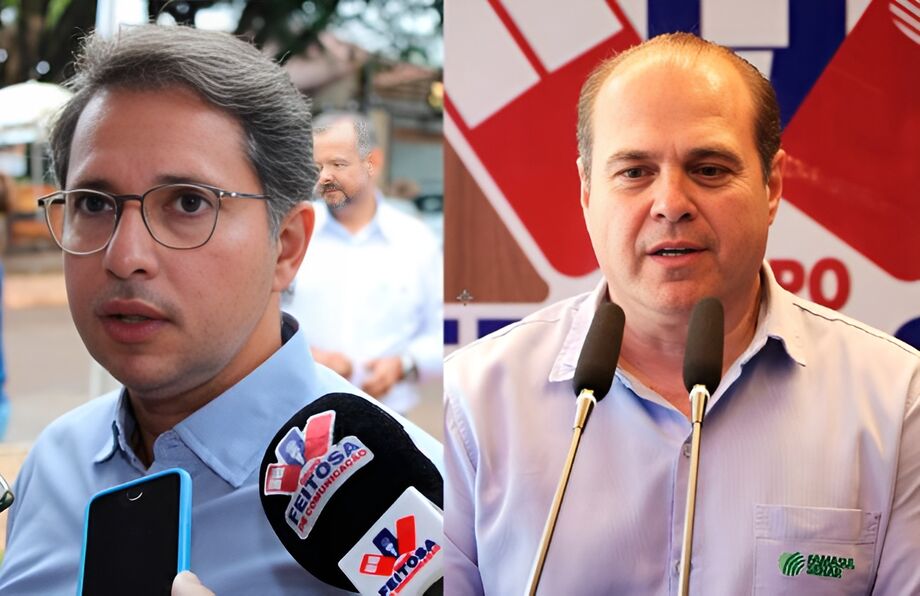 Guilherme Bumlai é o presidente da Acrissul e Marcelo Bertoni é o presidente da Famasul
