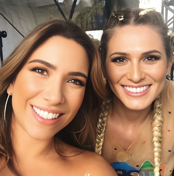 Lívia Andrade e Patrícia Abravannel já participaram no 'Jogo dos Pontinhos'