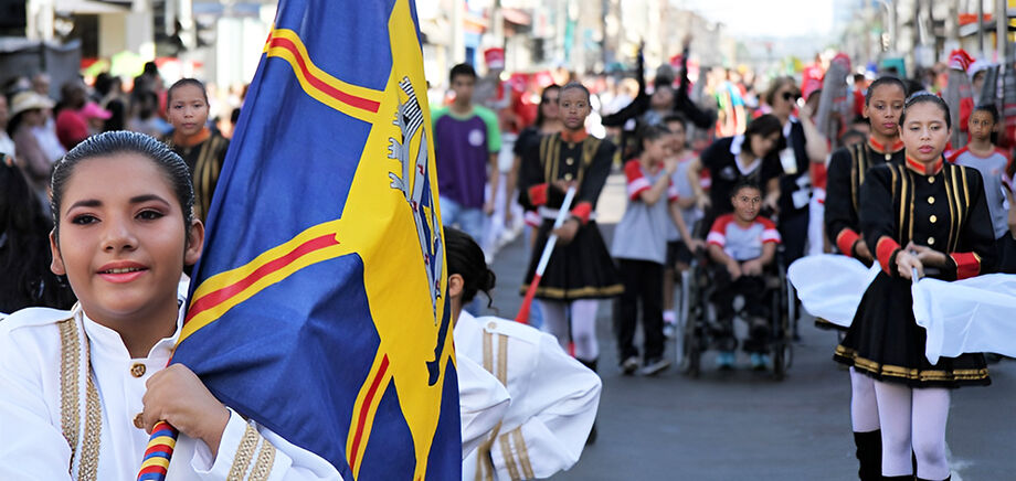 Desfile nos anos anteriores