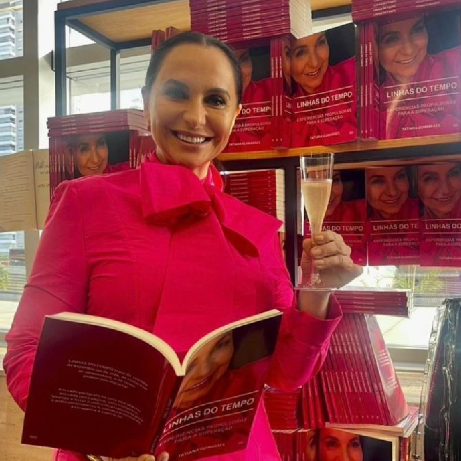 A médica, palestrante e escritora Tatiana Guimarães lança seu segundo livro