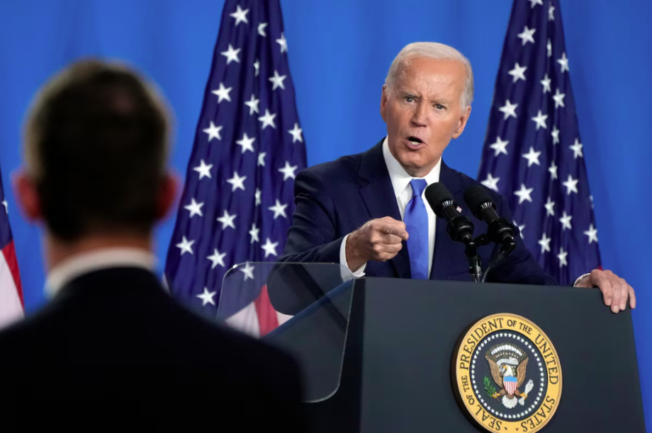 Presidente americano Joe Biden tem garantido que se é o candidato democrata à reeleição para a Casa Branca.