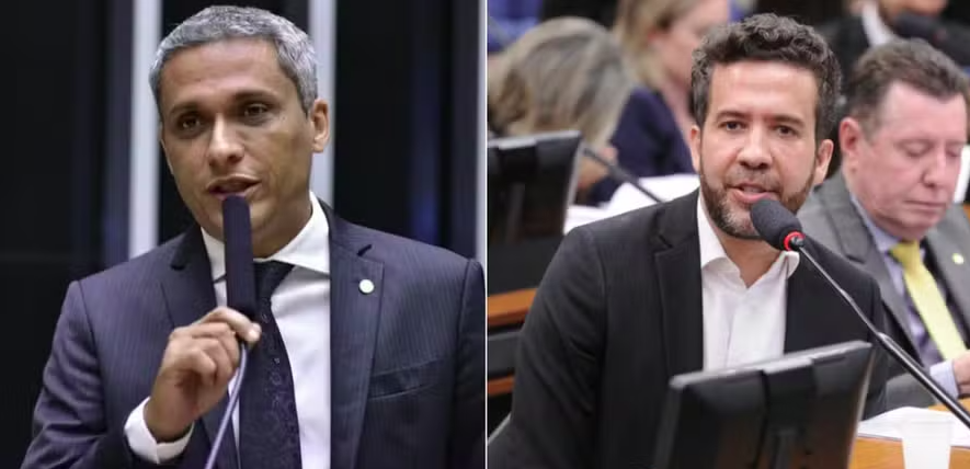 Gustavo Gayer e André Janones.