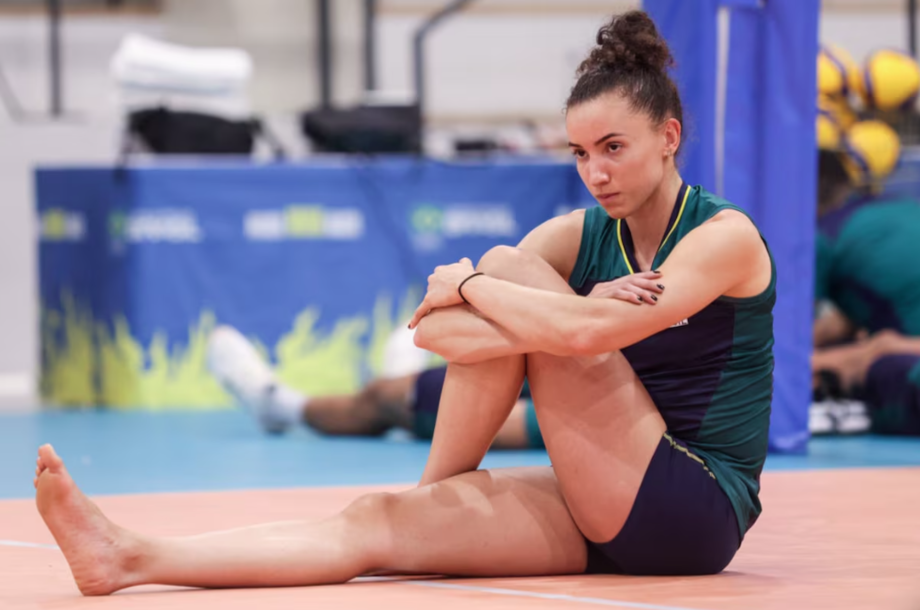 Gabi Guimarães, ponteira da seleção brasileira de vôlei.