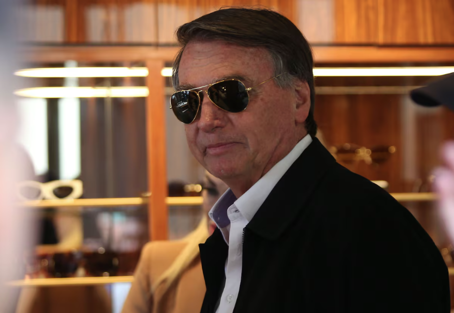 O ex-presidente Jair Bolsonaro