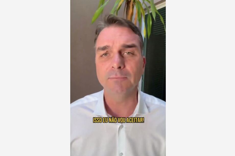 Senador Flávio Bolsonaro (PL-RJ) se pronuncia nas redes sociais, nega participação na Abin Paralela e diz ser vítima de criminosos