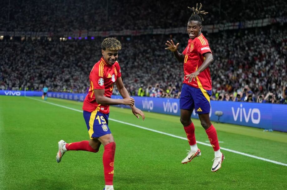 Lamine Yamal e Nico Williams foram os destaques da Espanha durante a Euro