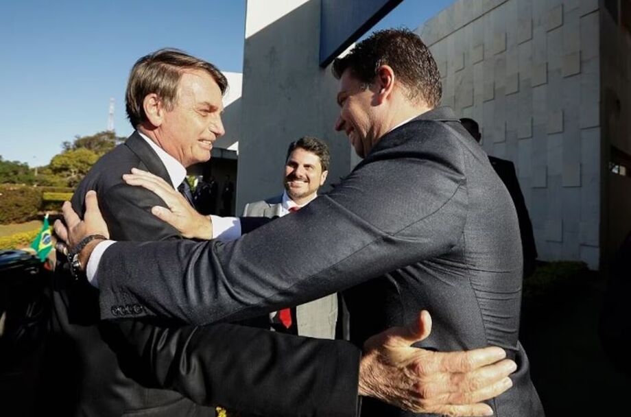 Bolsonaro se encontra com Ramagem na sede da Abin em 2019
