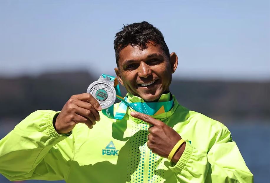 Isaquias Queiroz, prata no C1 1000m no Pan