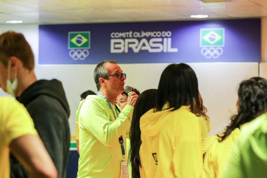 Eduardo Cillo, coordenador de psicologia esportiva do COB nos Jogos Olímpicos de Paris