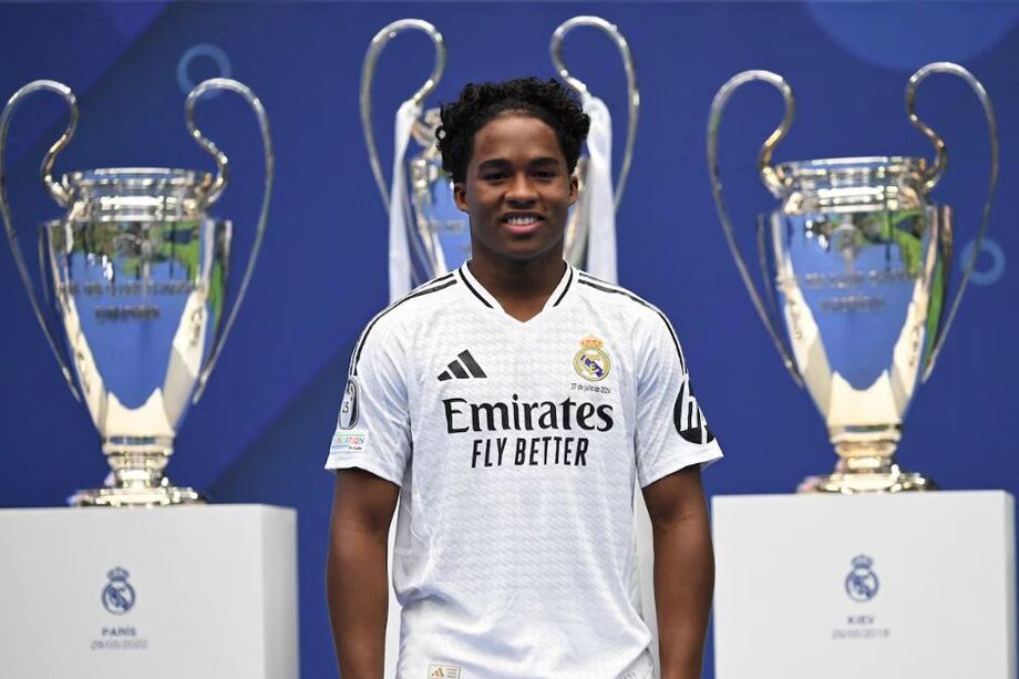 O atacante Endrick foi apresentado como jogador do Real Madrid no último sábado, dia 27 de julho