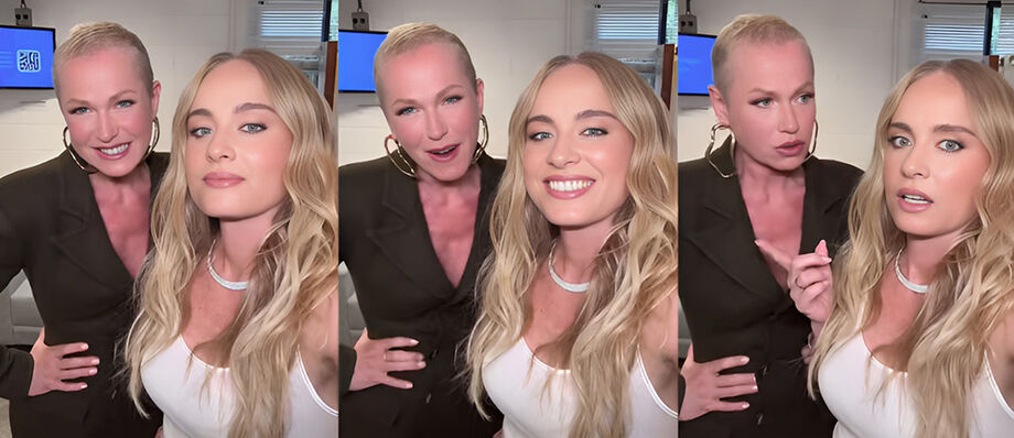 Xuxa e Angélica aparecem juntas em vídeo.
