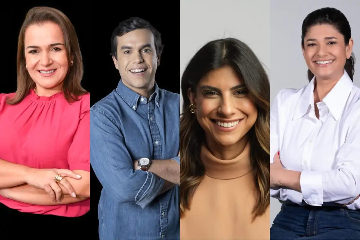 Adriane Lopes (PP), Beto Pereira (PSDB), Camila Jara (PT) e Rose Modesto (União).