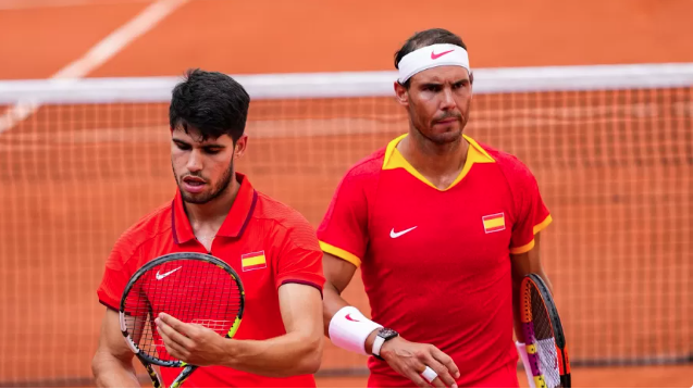 Nadal perde nas duplas com Alcaraz, se despede da Olimpíada e fala em tom de aposentadoria