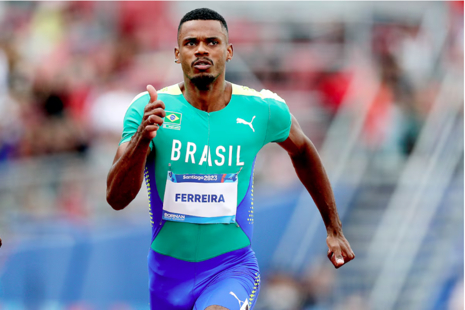 José Fernando Ferreira foi prata no decatlo nos Jogos Pan-Americanos em 2023.