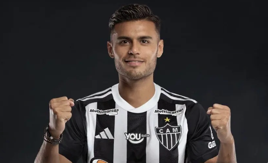 Atlético-MG anuncia a contratação do volante corintiano Fausto Vera até o final de 2027