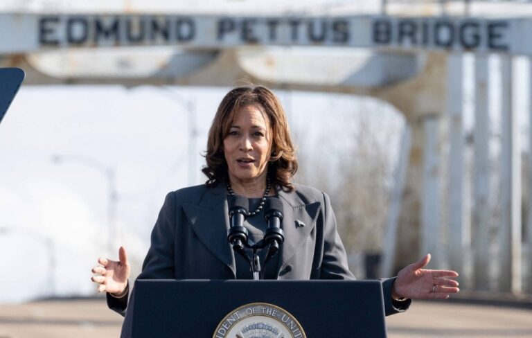 Kamala Harris, vice-presidente dos Estados Unidos.
