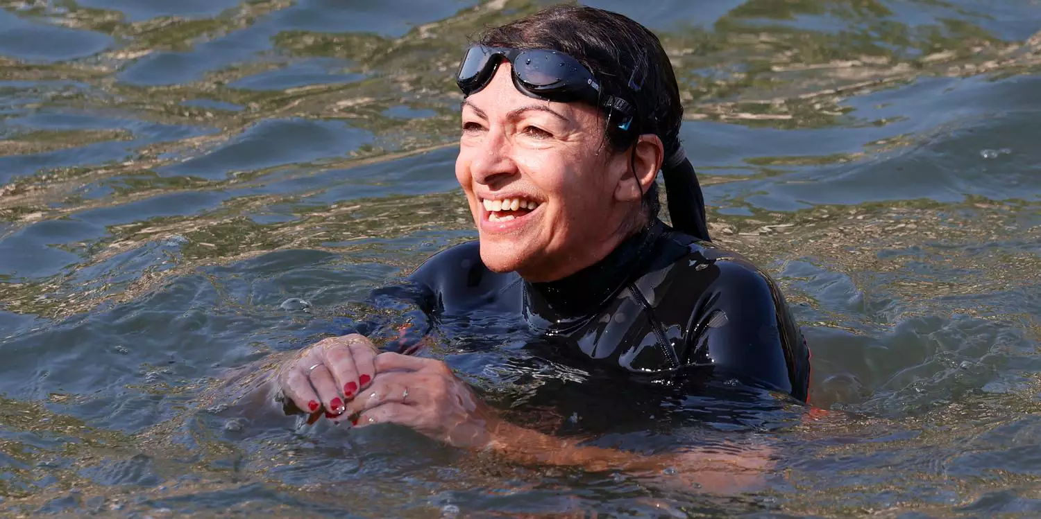 A prefeita de Paris, Anne Hidalgo