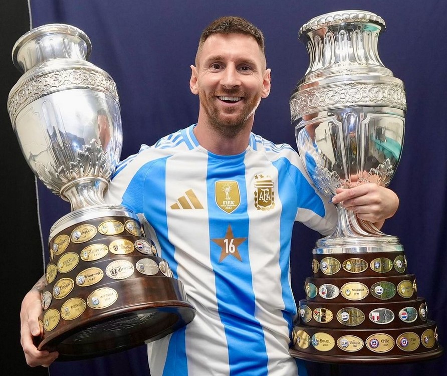Argentina conquistou seu 15º titulo de Copa América na noite de ontem