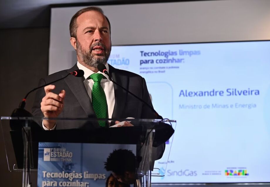 O ministro de Minas e Energia, Alexandre Silveira