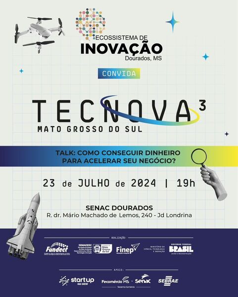 Programa Tecnova oferece investimento total de R$ 15 milhões.