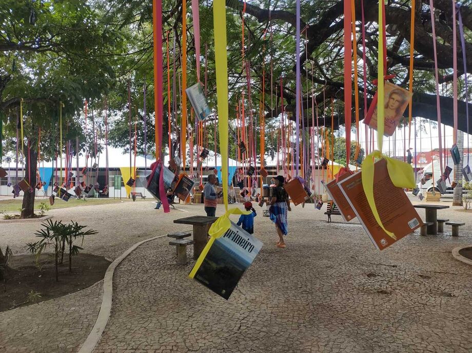 Flib toma conta da Praça da Liberdade, em Bonito (Foto: Divulgação)