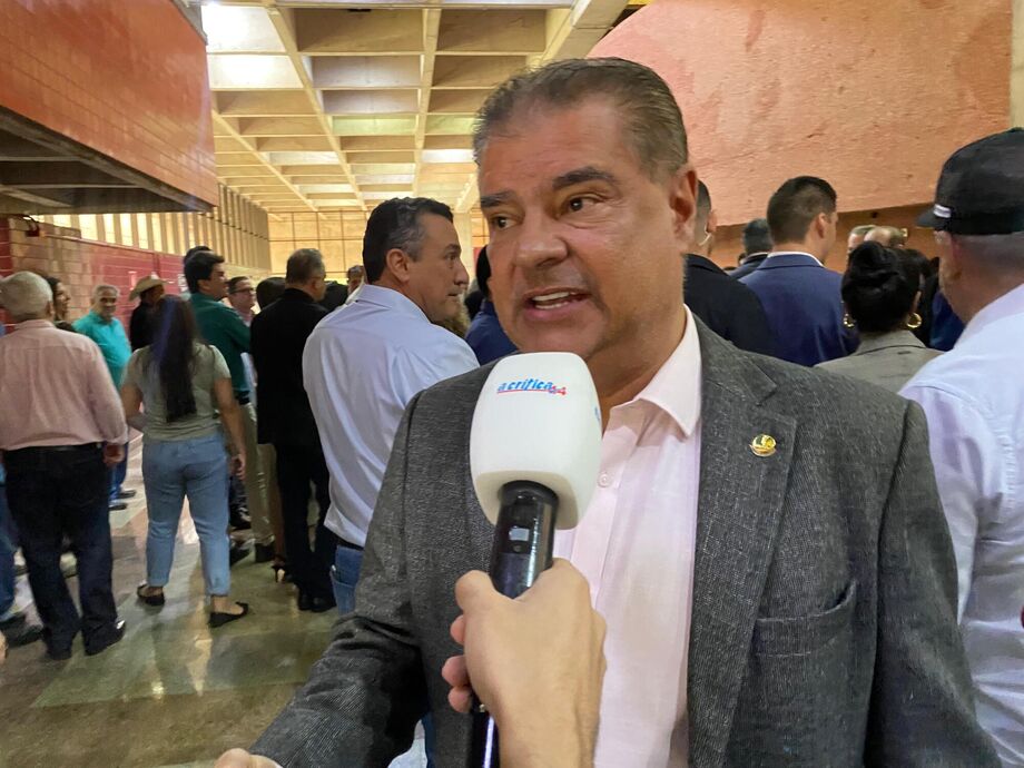 O senador Nelsinho Trad