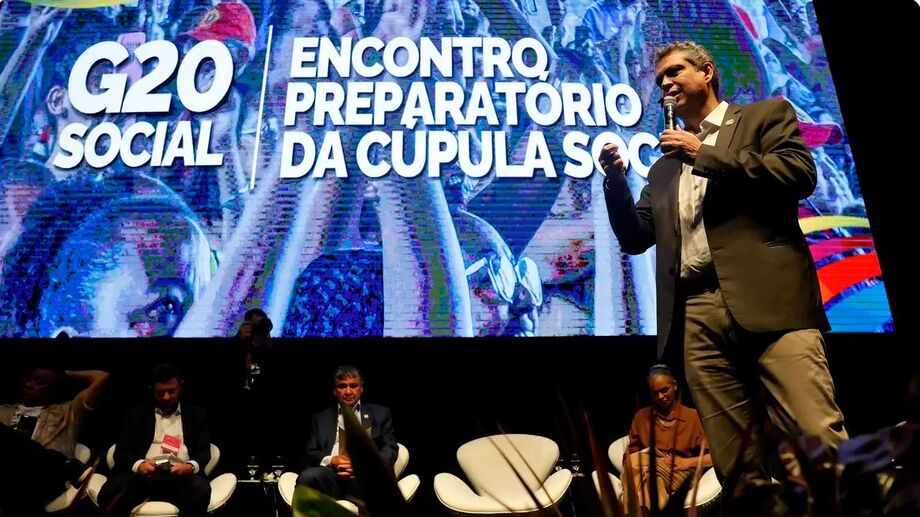 Ministro defende que G20 garanta orçamento para demandas sociais