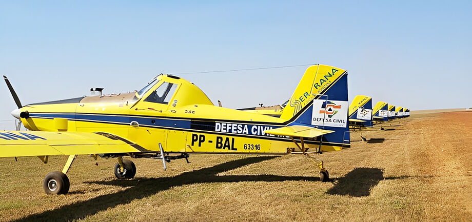 O combate aos incêndios no Pantanal de Mato Grosso do Sul acaba de ganhar um novo reforço com aeronaves e equipamentos