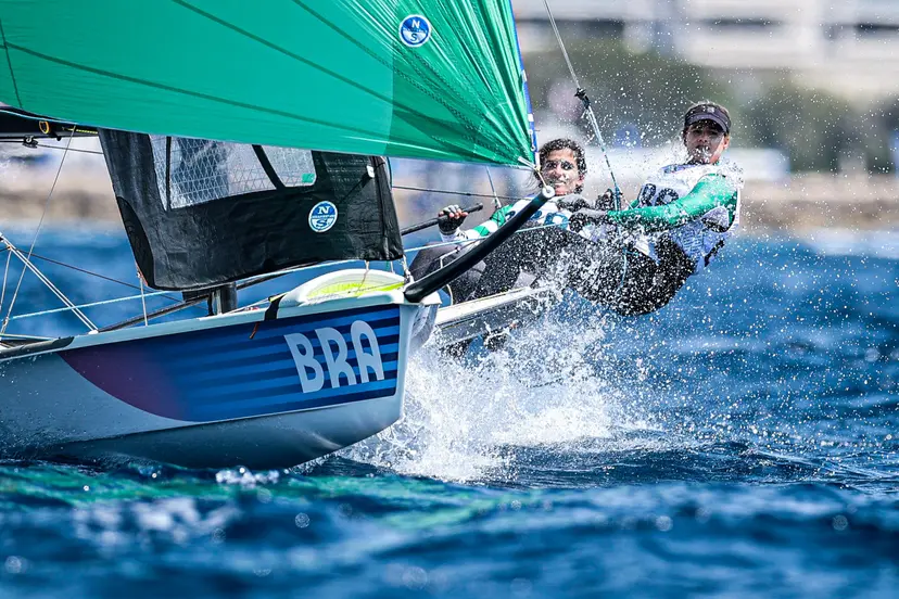 Vela 49er FX - Martine Grael e Kahena Kunze