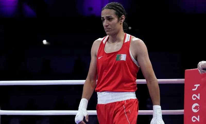 Imane Khelif, boxeadora argelina