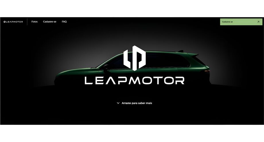 Leapmotor lança hotsite no Brasil, avançando em sua estratégia de expansão na América do Sul.