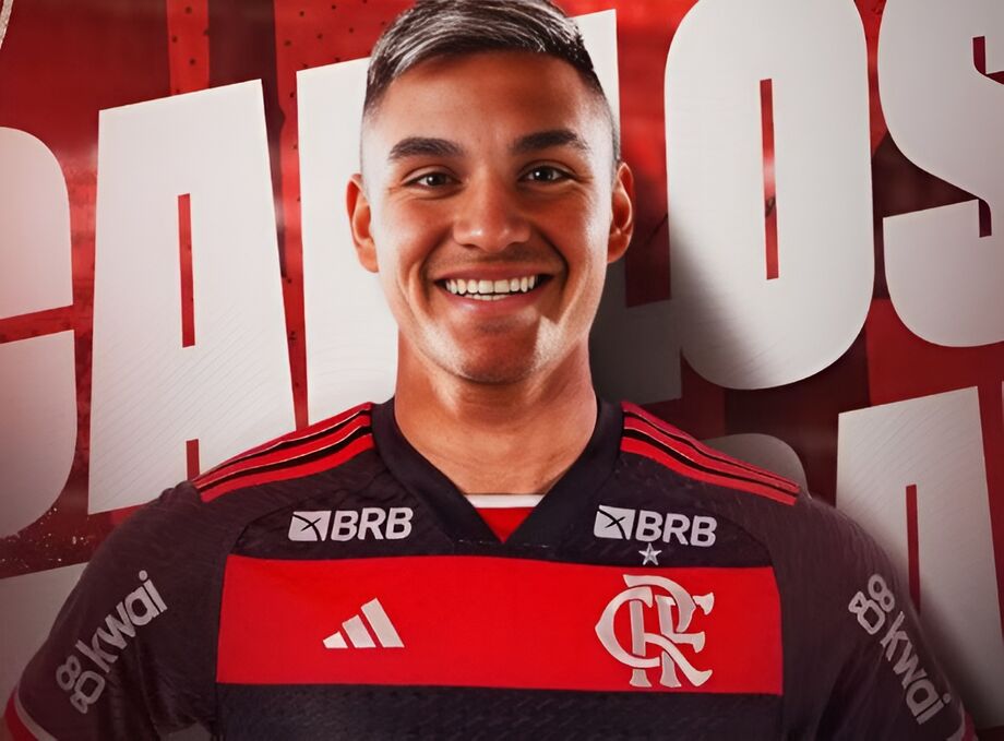 Flamengo anuncia Carlos Alcaraz