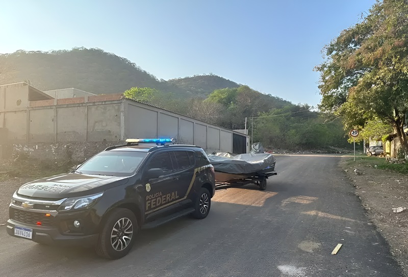 Ação da PF em Corumbá desmantela quadrilha que usava áreas alagadiças para transporte de drogas e armas