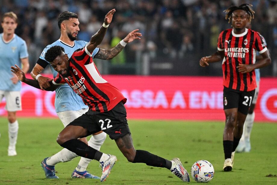Milan busca o empate com a Lazio fora de casa, mas continua sem vencer no Campeonato Italiano