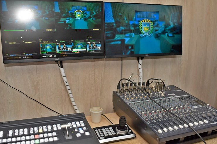 A aquisição de novos equipamentos permite mais recursos para a edição e veiculação dos programas da TV ALEMS