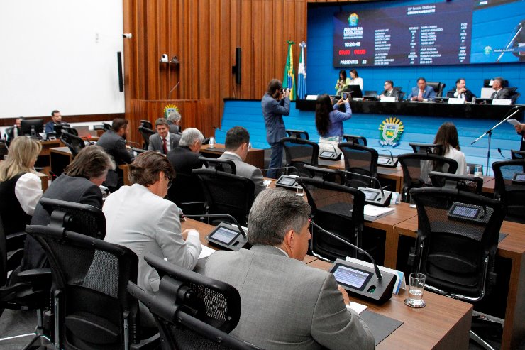 Previstos três projetos para análise dos deputados da ALEMS nesta quinta-feira