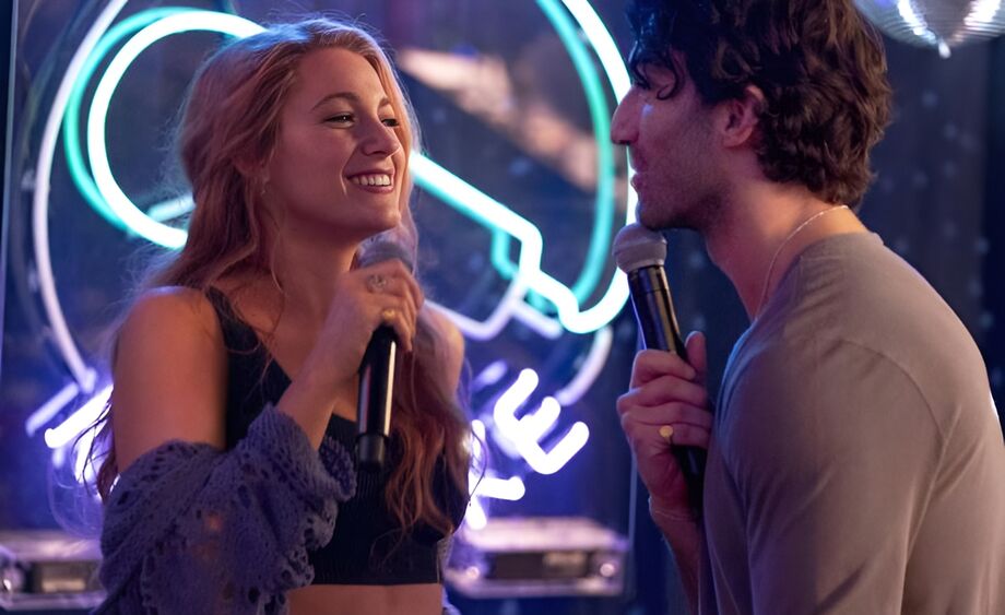 Justin Baldoni e Blake Lively em 'É Assim Que Acaba'.